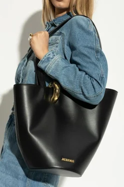 Jacquemus CZARNY Torba `Bambola Medium typu `shopper`