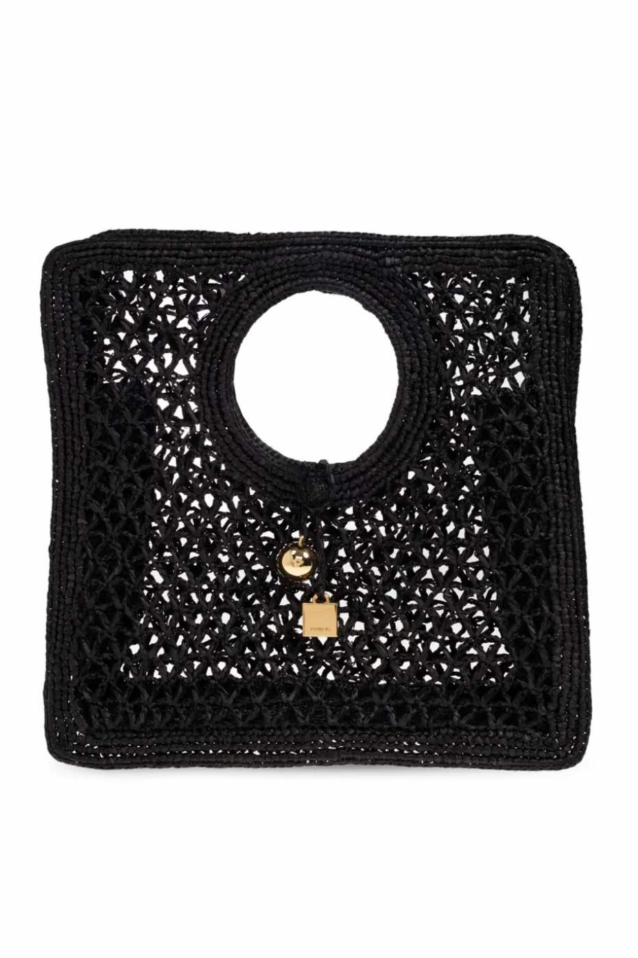 Jacquemus CZARNY Torba do ręki `Le Petit Carre Spiaggia`