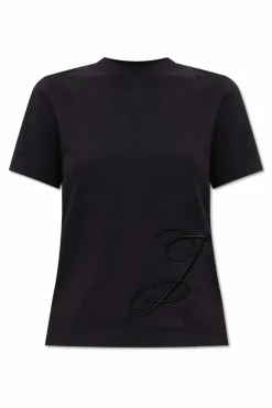 Jacquemus CZARNY T-shirt z logo