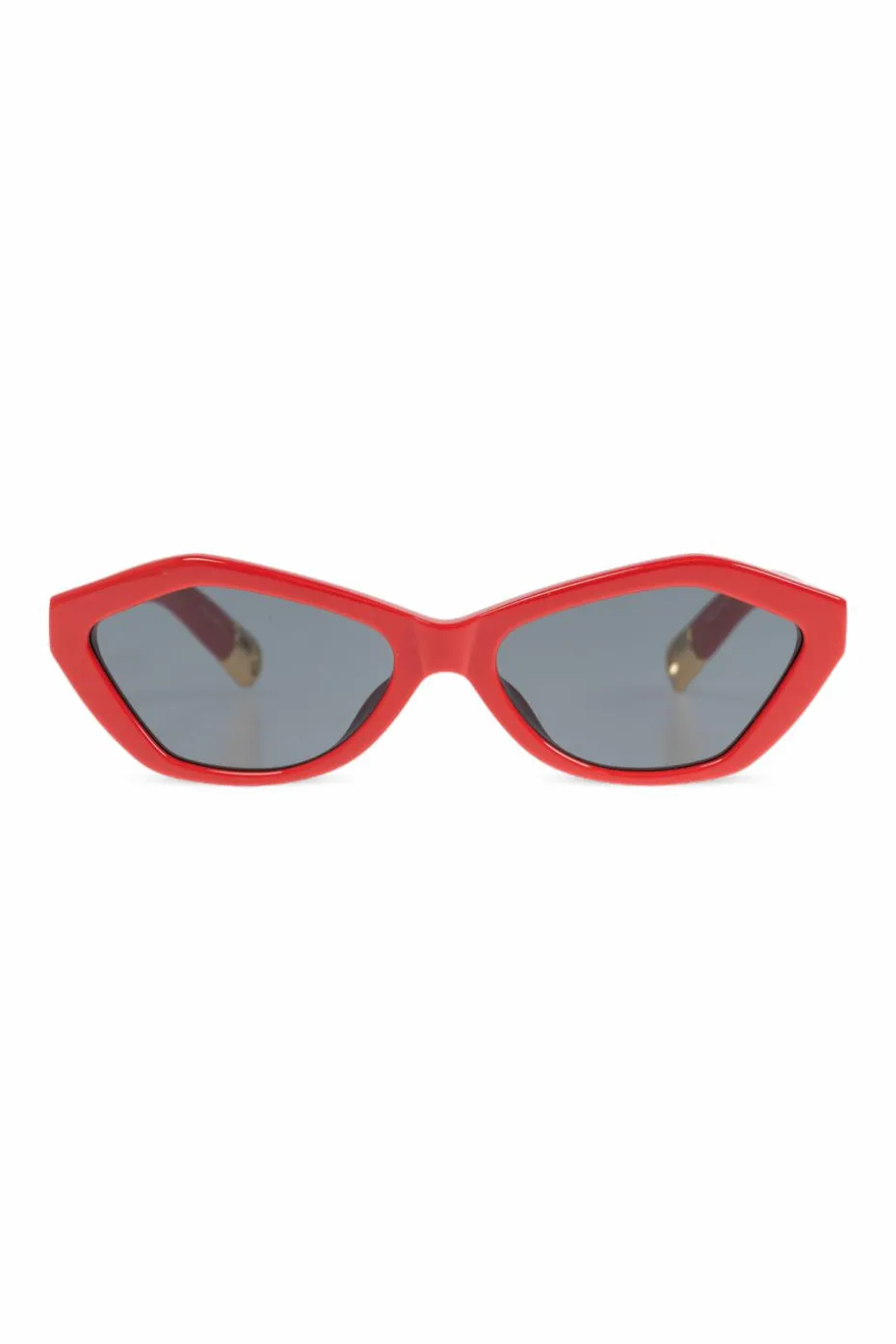 Jacquemus CZERWONY Okulary przeciwsłoneczne