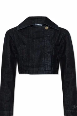 Jacquemus GRANATOWY Kurtka `Marino`
