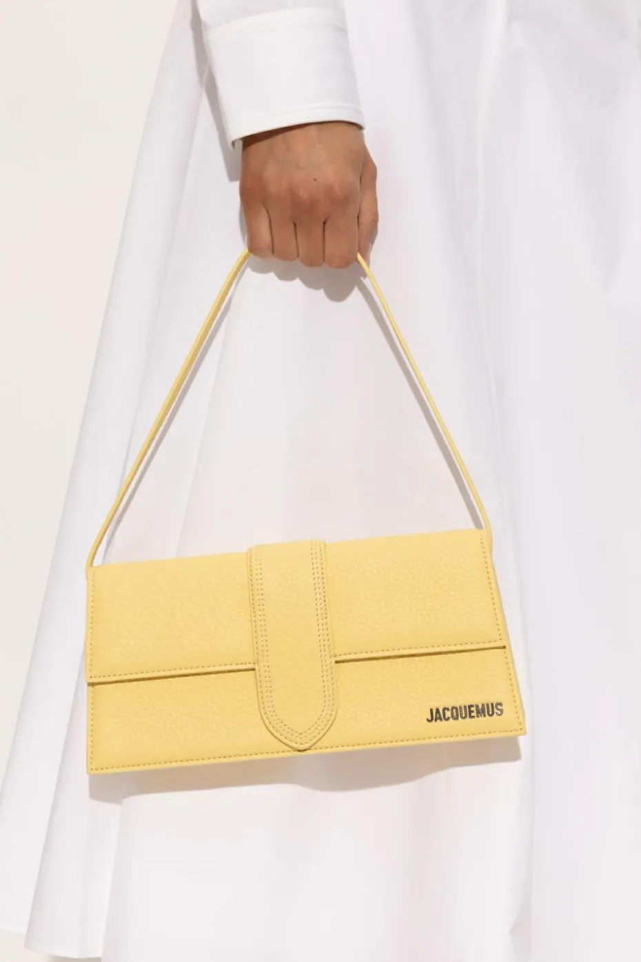 Jacquemus ŻÓŁTY Torba na ramię `Le Bambino Long`