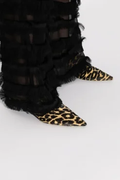 JIL SANDER beżowy Buty na obcasie