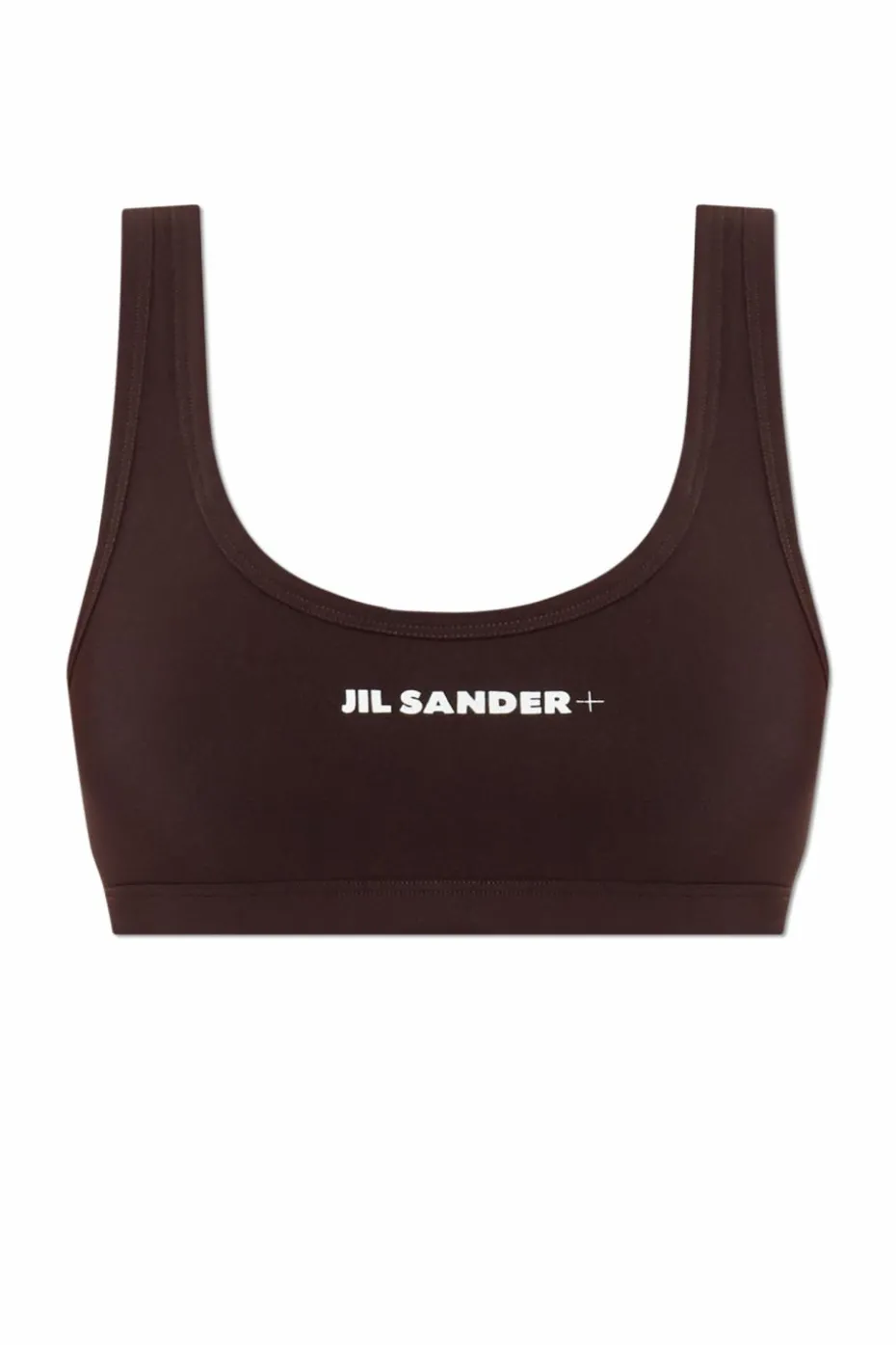 JIL SANDER+ BRĄZOWY Góra od kostiumu kąpielowego