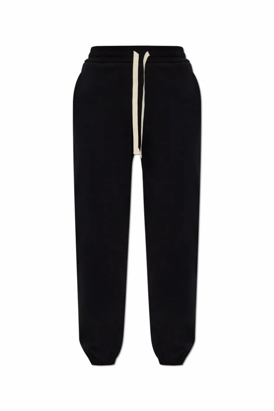 JIL SANDER+ CZARNY Spodnie dresowe