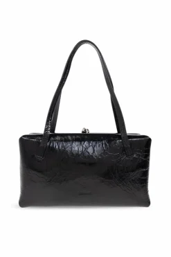 JIL SANDER CZARNY Torba do ręki