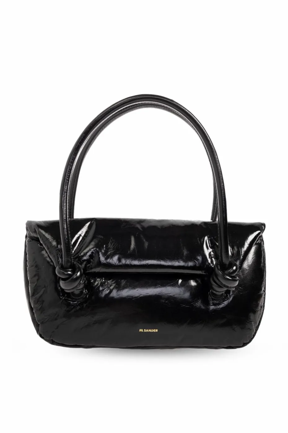 JIL SANDER CZARNY Torba na ramię ‘Knott Small’