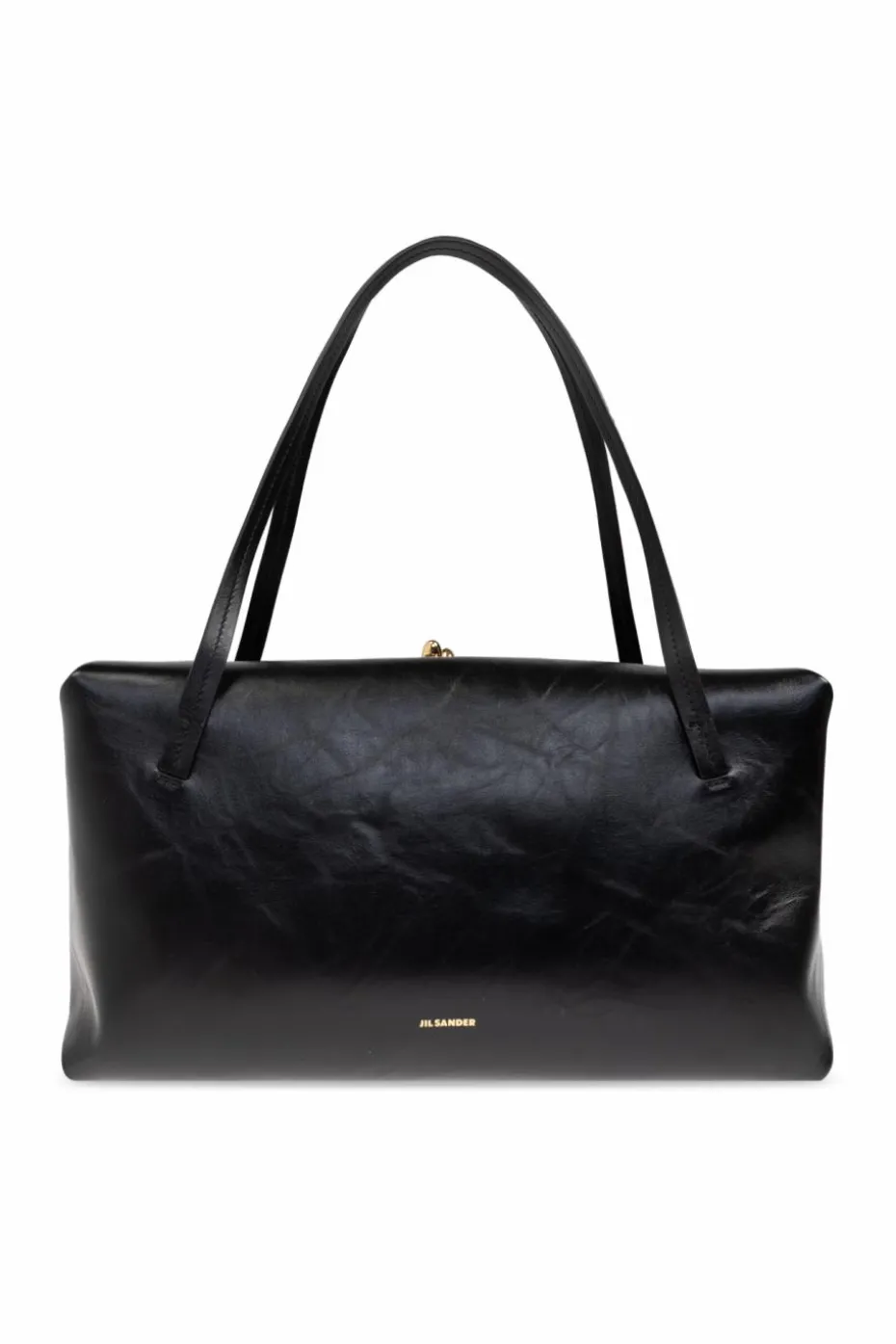 JIL SANDER CZARNY Torba na ramię ‘Goji Pillow Medium’