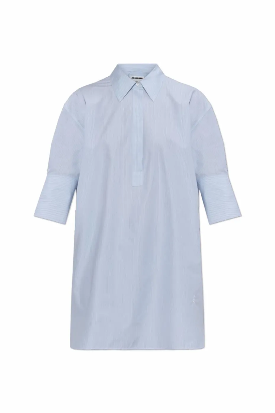 JIL SANDER jasnoniebieski Bawełniana koszula