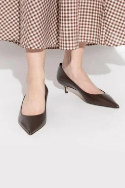 Jimmy Choo BRĄZOWY Buty na obcasie `Amelia`