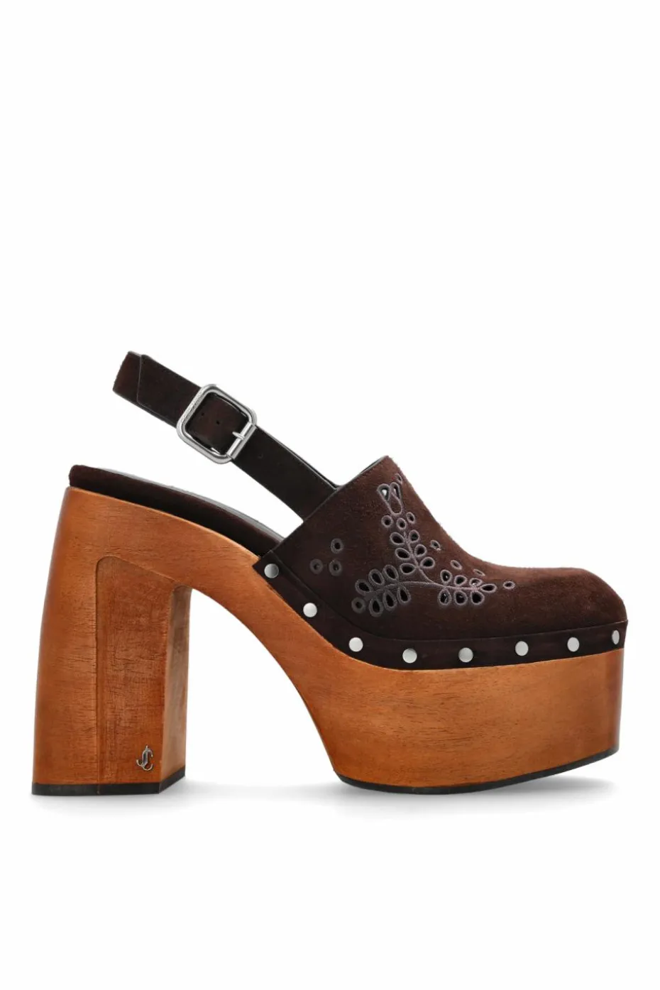 Jimmy Choo BRĄZOWY Buty na platformie `Alida`