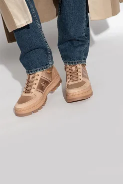 Jimmy Choo BRĄZOWY Buty sportowe za kostkę ‘Normandy’