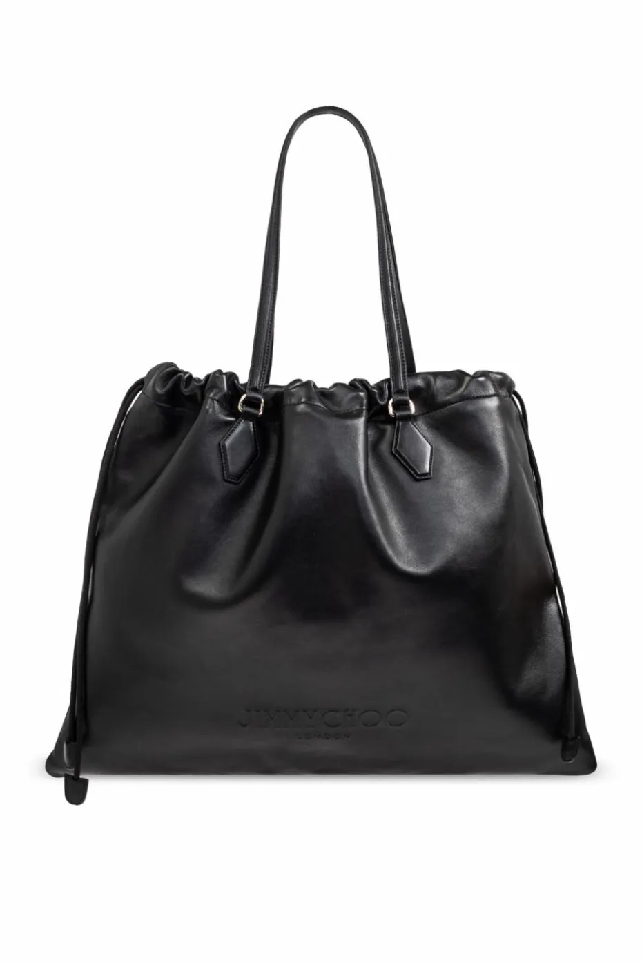 Jimmy Choo CZARNY Torba `Drawstring Large` typu `shopper`