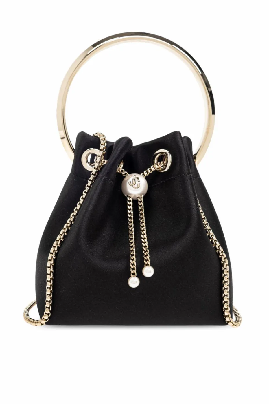 Jimmy Choo CZARNY Torba do ręki `Bon Bon`