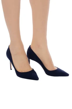 Jimmy Choo GRANATOWY Szpilki 'Romy'