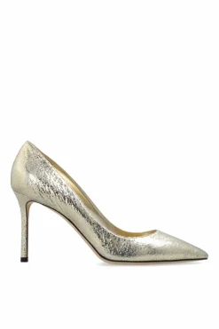 Jimmy Choo ZŁOTY Szpilki ‘Romy’