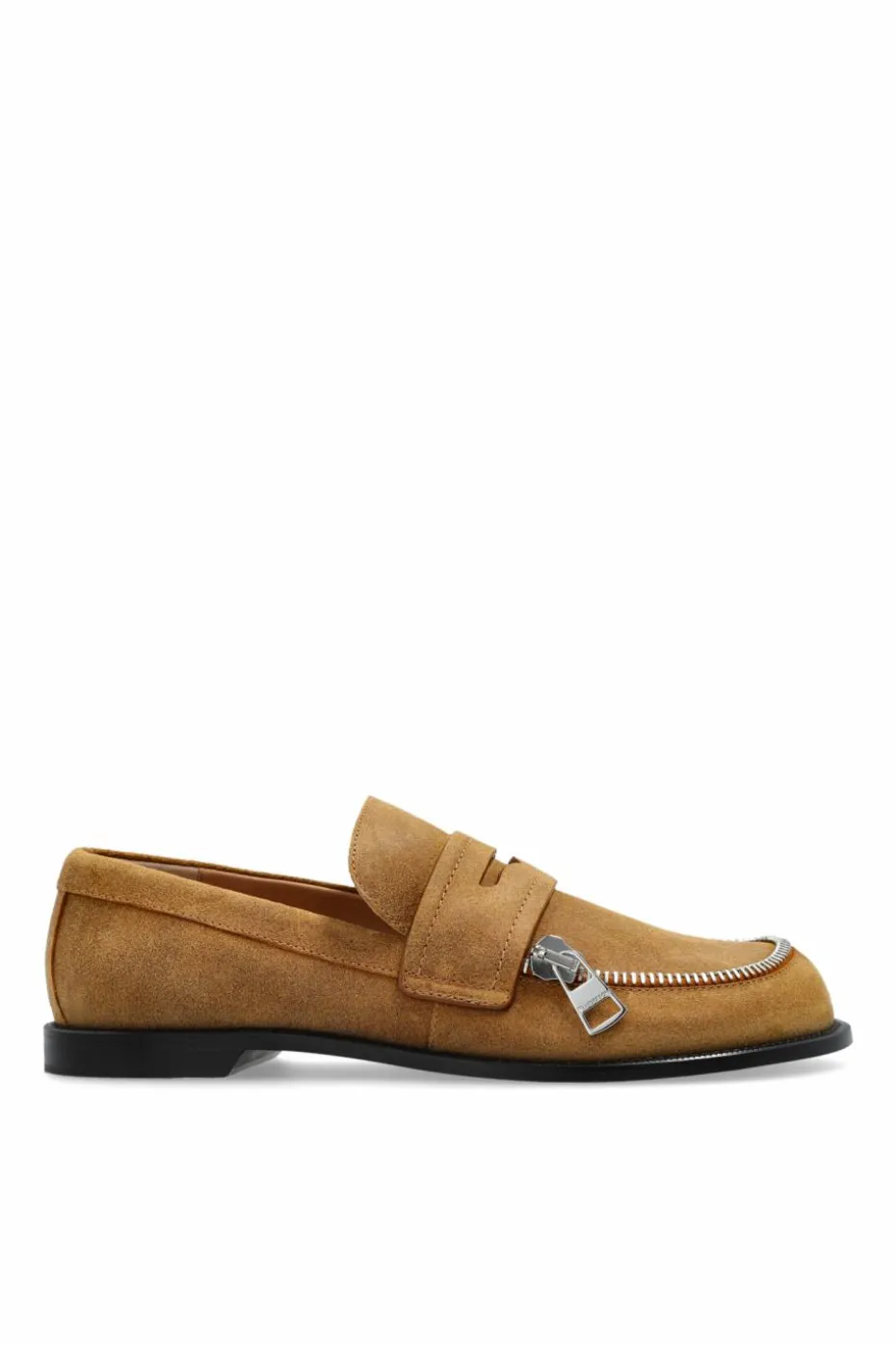 JW Anderson BRĄZOWY Skórzane buty