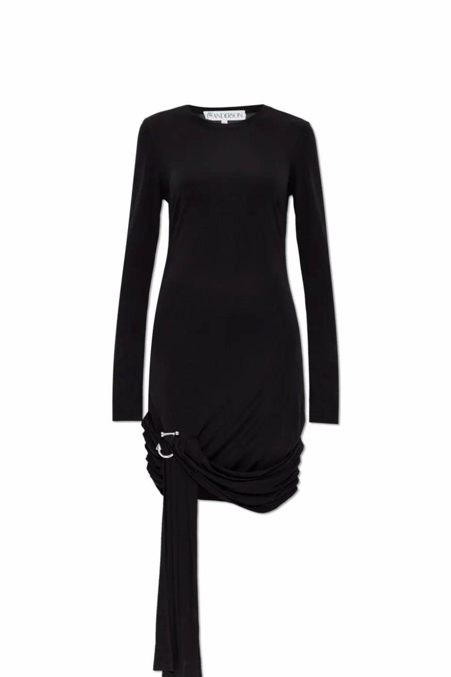 JW Anderson CZARNY Sukienka z długim rękawem