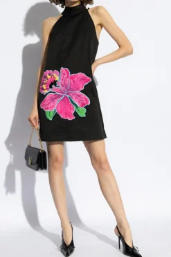 Kate Spade CZARNY Sukienka z motywem kwiatowym