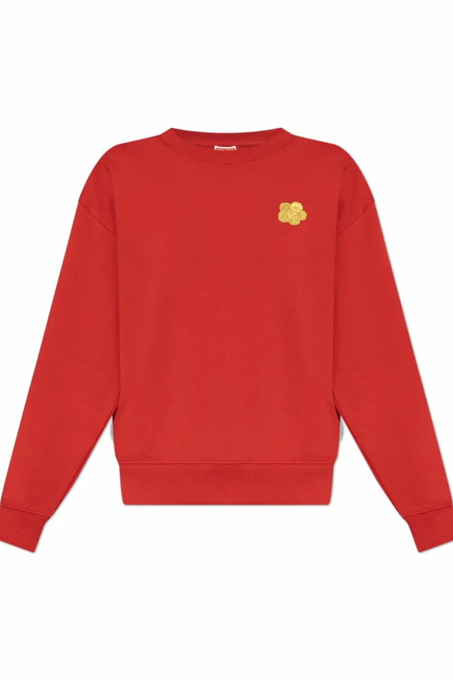 Kenzo CZERWONY Bluza z wyszytym logo