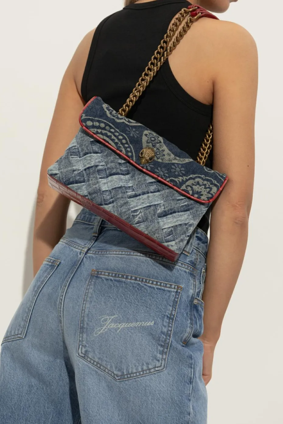 Kurt Geiger NIEBIESKI Torba na ramię `Kensington`