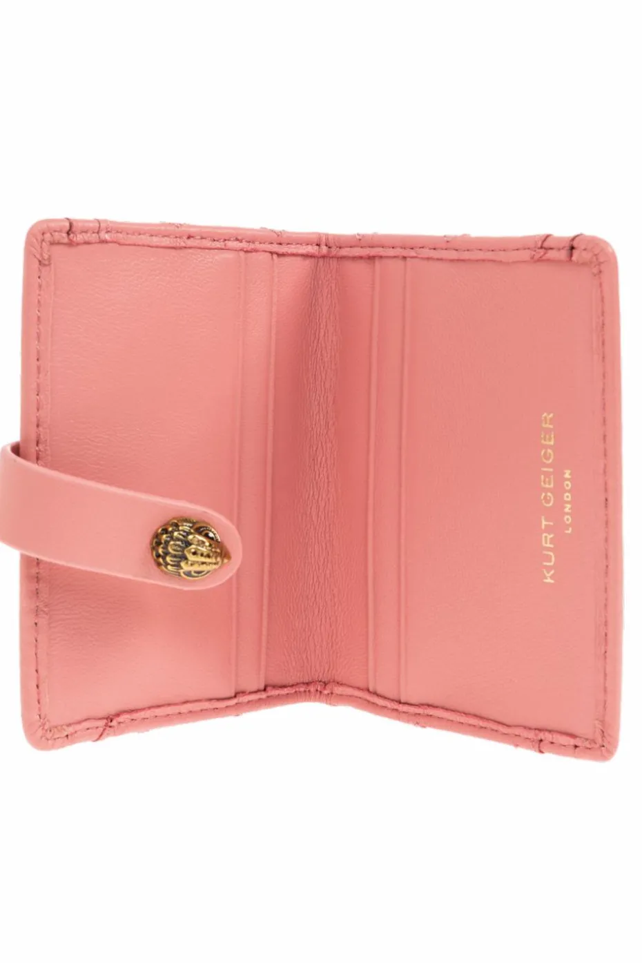 Kurt Geiger RÓŻOWY Składane etui na karty