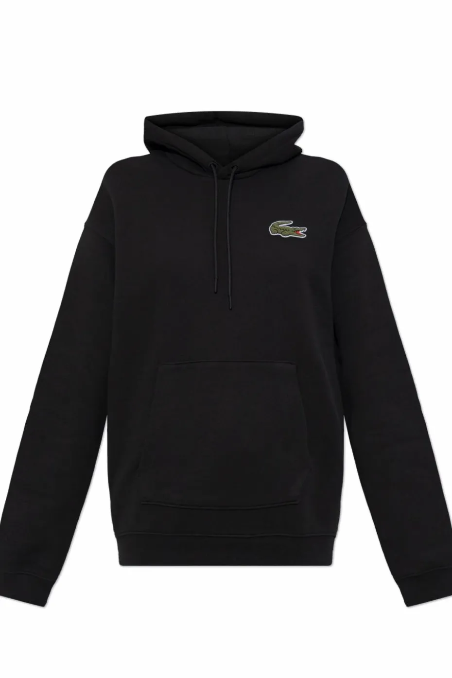 Lacoste CZARNY Bluza z kapturem