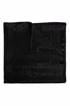 Lanvin CZARNY Chusta z monogramem