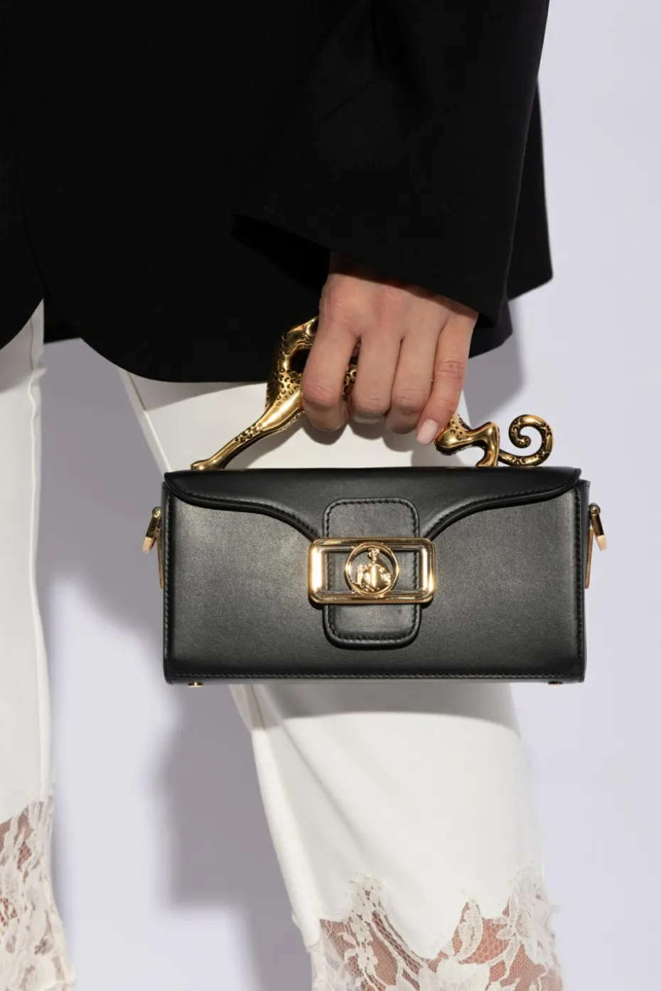 Lanvin CZARNY Torba na ramię