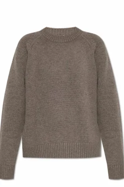 Lisa Yang BRĄZOWY Sweter `Anine`