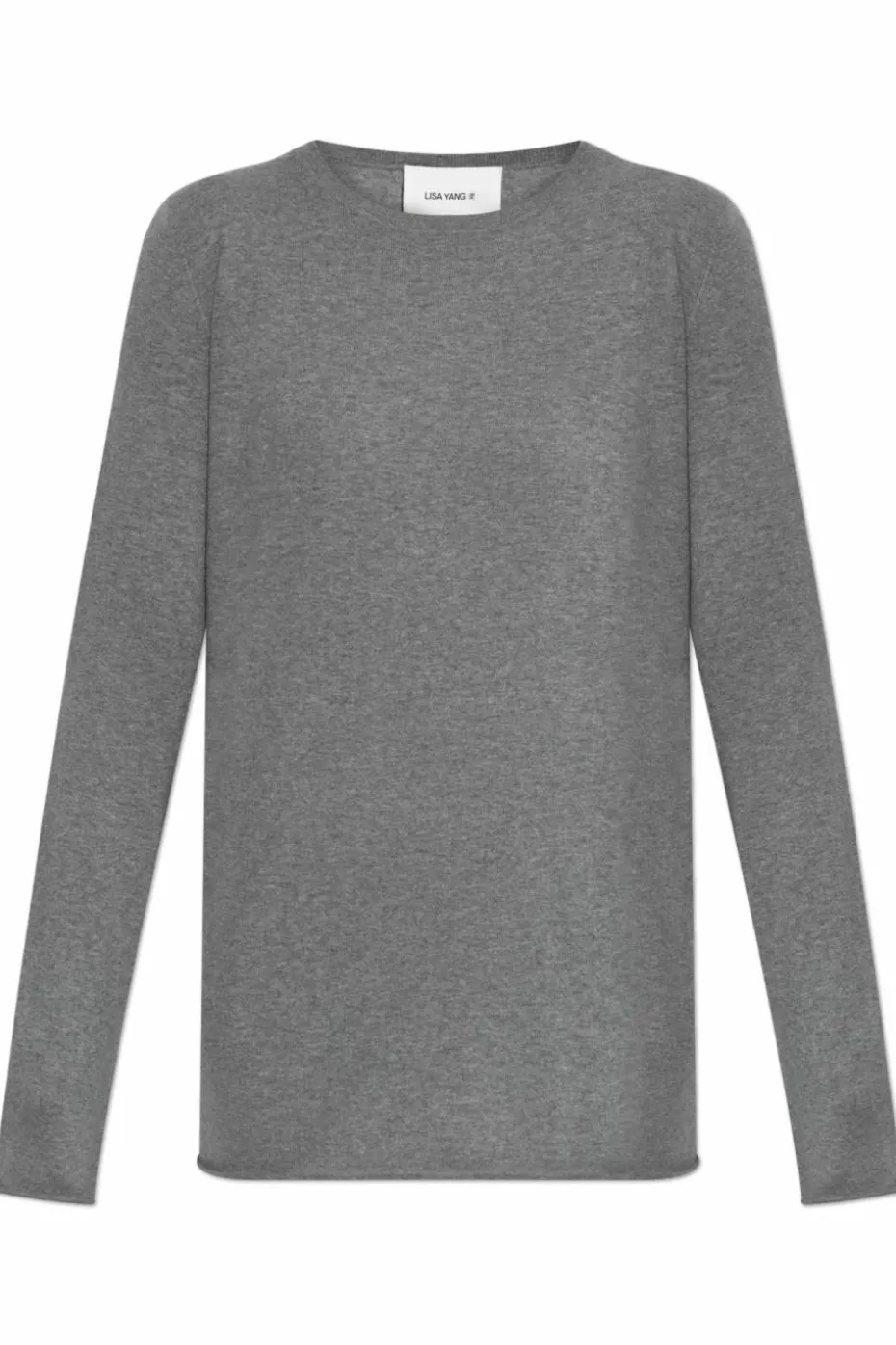 Lisa Yang SZARY Sweter `Maurie`
