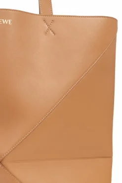 Loewe BRĄZOWY Torba ‘Puzzle Fold XL’