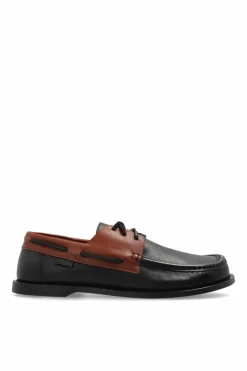 Loewe CZARNY Buty `Campo` typu `boat shoe`