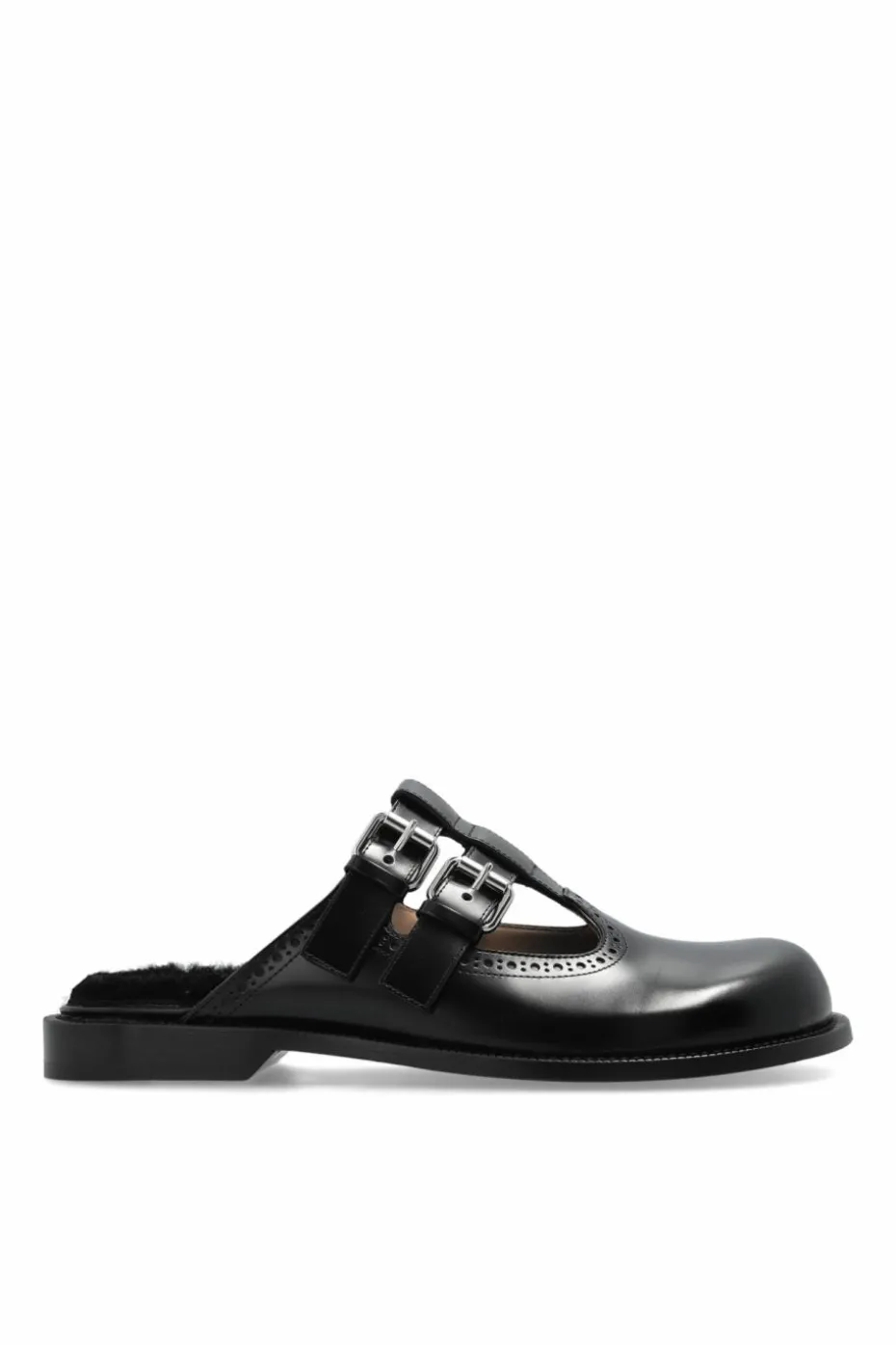 Loewe CZARNY Klapki `Campo`