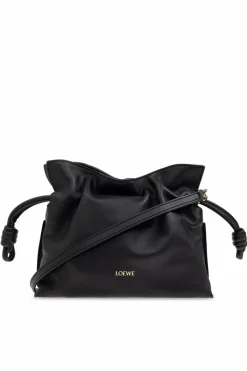 Loewe CZARNY Torba do ręki `Flameno Medium`