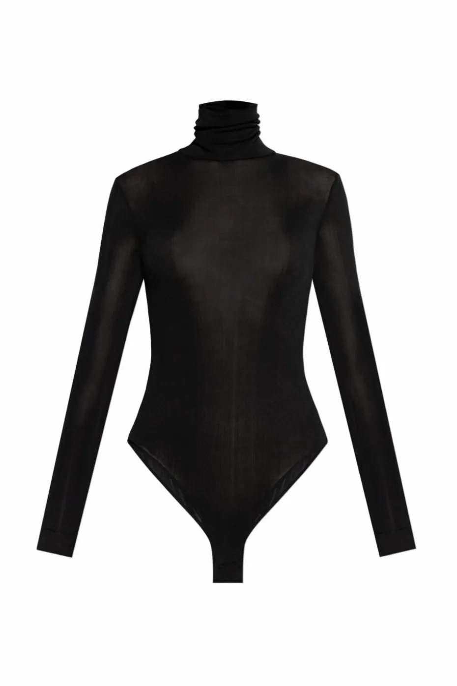 Maison Margiela CZARNY Body z golfem