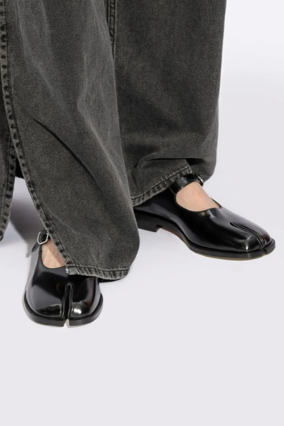 Maison Margiela CZARNY Buty typu ‘Mary-Janes’