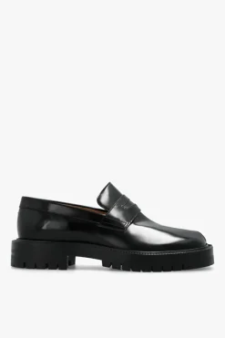 Maison Margiela CZARNY Mokasyny ‘Tabi’