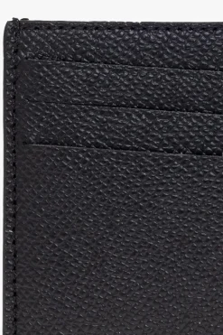 Maison Margiela CZARNY Skórzane etui na karty