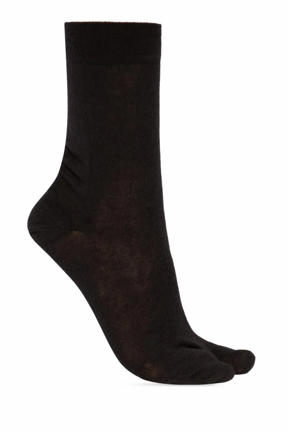 Maison Margiela CZARNY Skarpety z wycięciem `Tabi`