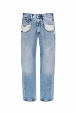 Maison Margiela NIEBIESKI Jeansy z prostymi nogawkami