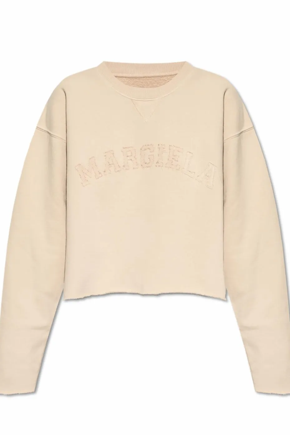 Maison Margiela RÓŻOWY Bluza z wyszytym logo
