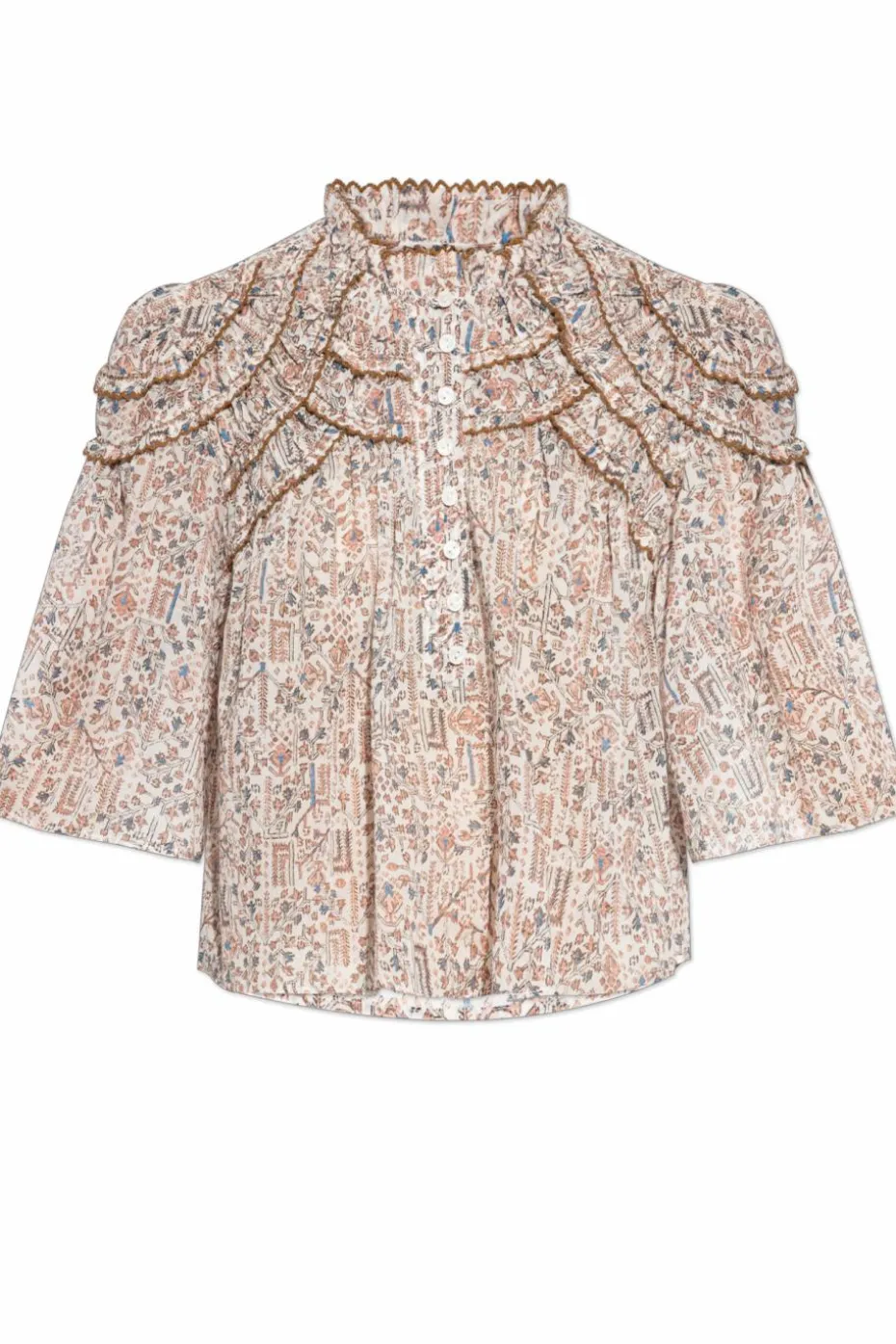 Marant Etoile kremowy Top `Carmen`