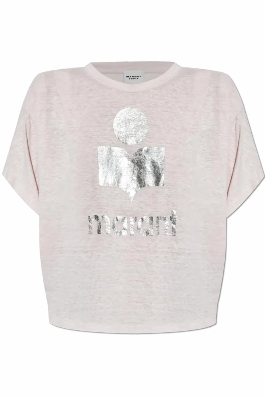 Marant Etoile RÓŻOWY T-shirt `Kyanza`