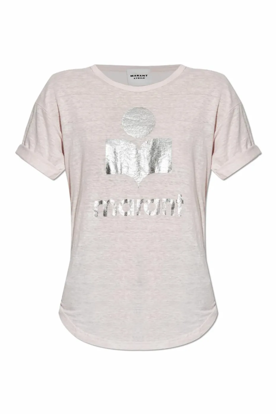 Marant Etoile RÓŻOWY T-shirt `Koldi`