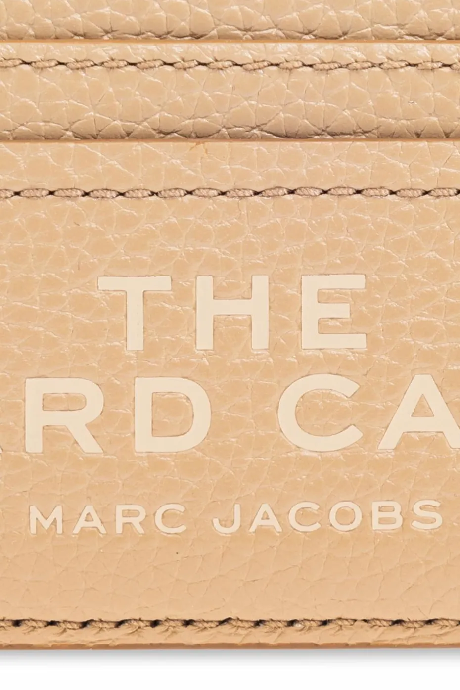 Marc Jacobs beżowy Etui na karty `The Marc Mini`