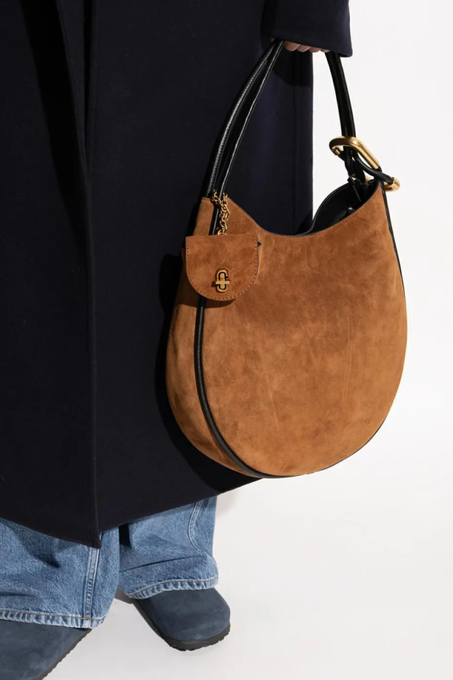 Marc Jacobs BRĄZOWY Torba na ramię