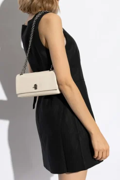 Marc Jacobs kremowy Portfel na łańcuchu `The Dual`