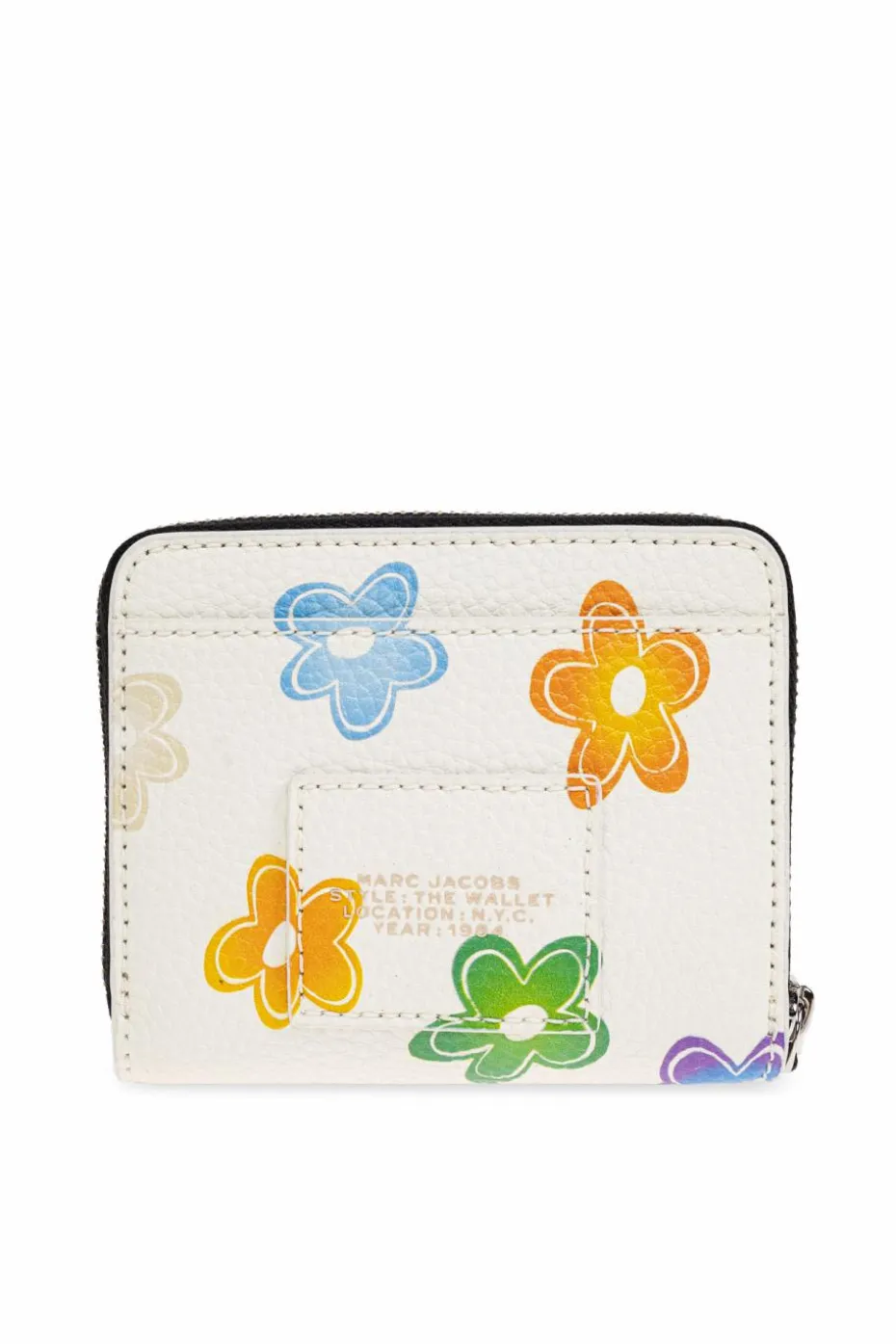 Marc Jacobs kremowy Portfel z logo