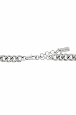 Marc Jacobs SREBRNY Naszyjnik z zawieszkami